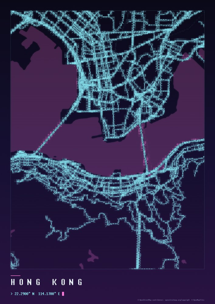 Hong Kong as a Night poster