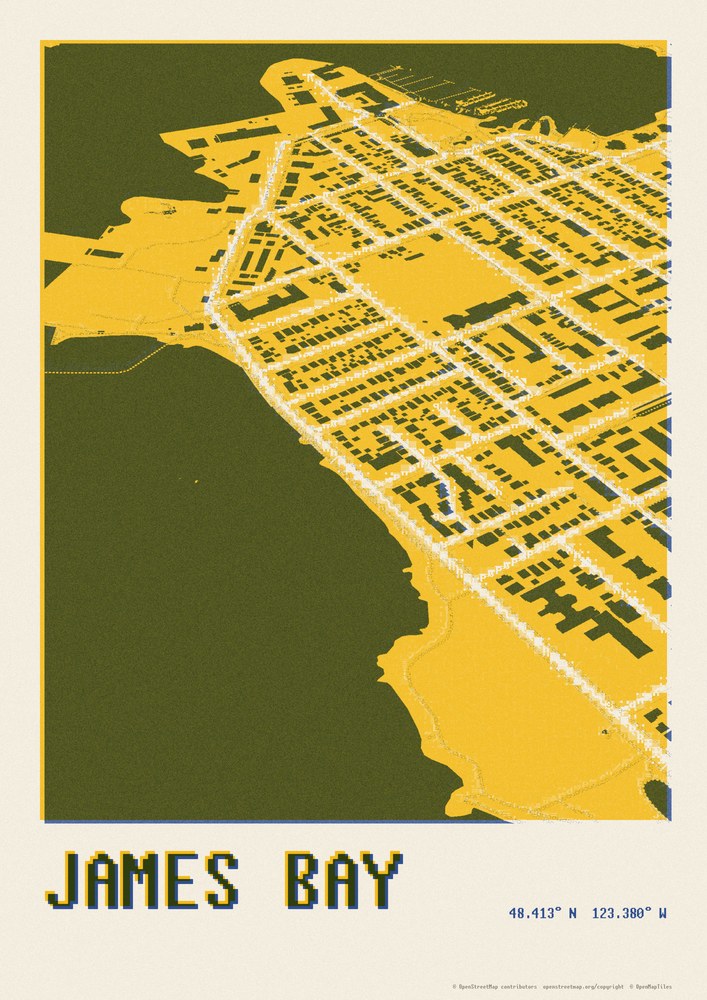 James Bay as a Riso poster